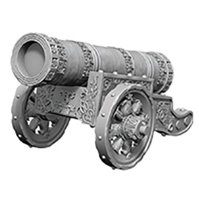 WizKids Deep Cuts Unpainted Miniatures: W9 Large Cannon