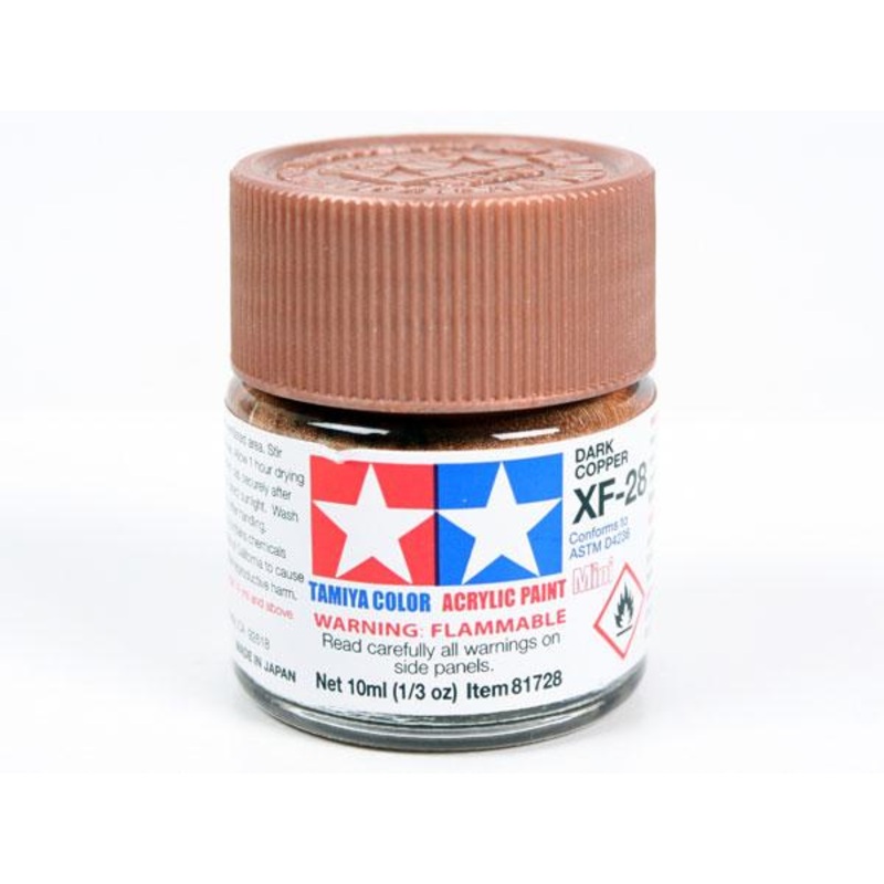 XF-28 Dark Copper Mini Acrylic Paint – 10ml
