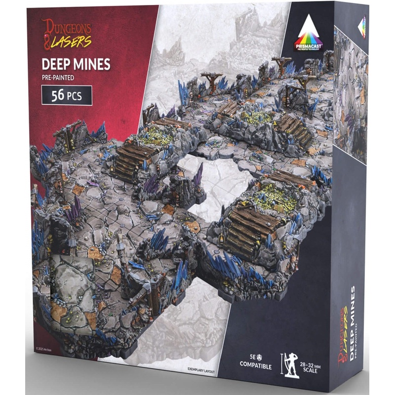 Dungeons and Lasers: Deep Mines (Pre-Painted)