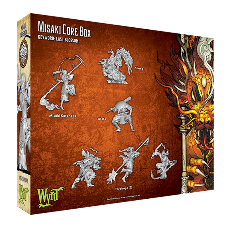 Wyrd Miniatures Malifaux 3E Ten Thunders: Misaki Core Box WYR 23704