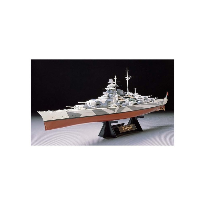 German Battleship Tirpitz 1:350