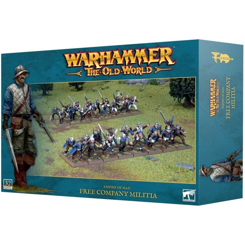 Warhammer The Old World Empire of Man Free Company Militia