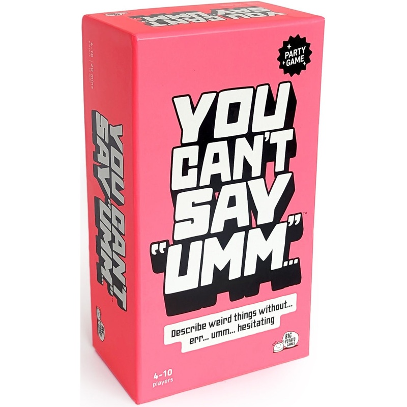 You Can’t Say Umm