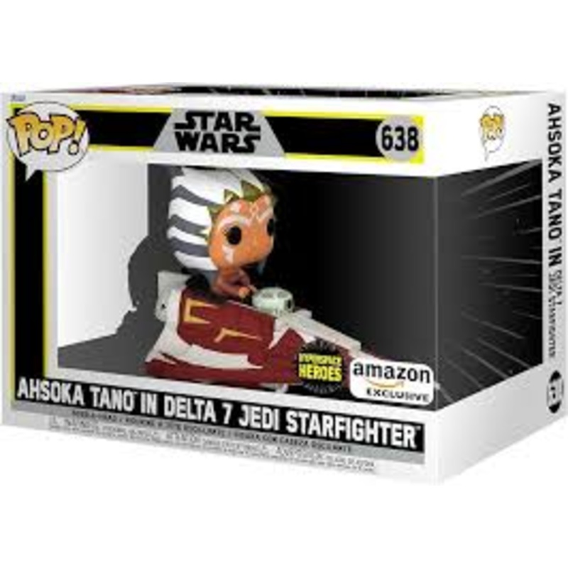 Pop 638 Ahsoka in Delta 7 Starfighter