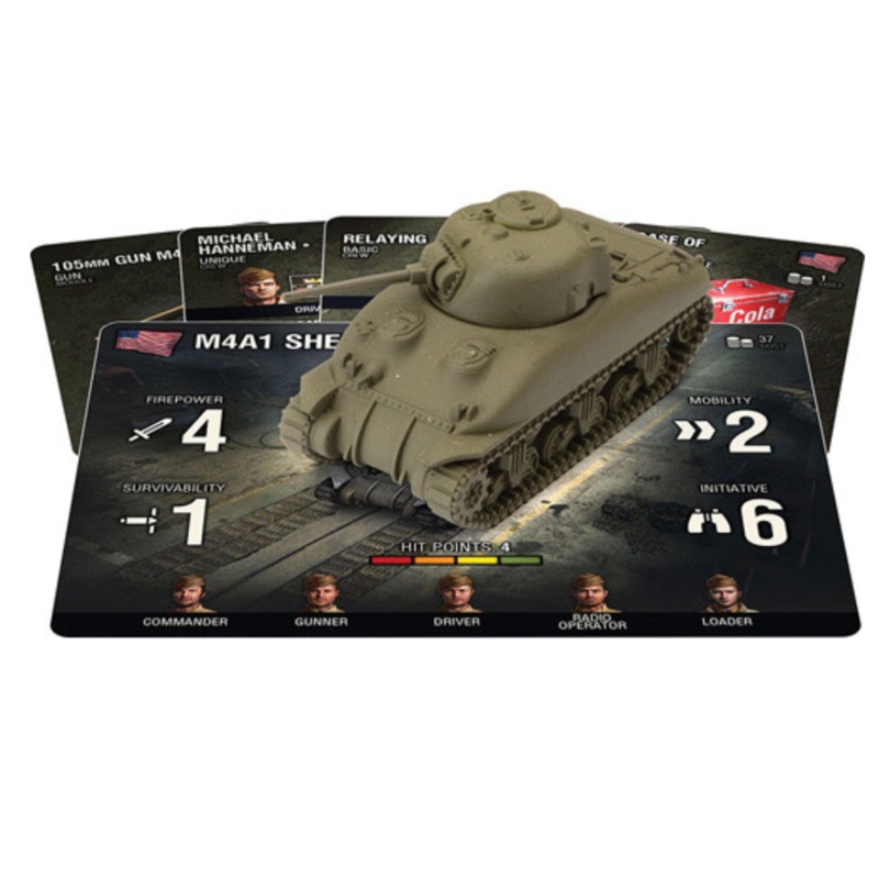 World of Tanks Miniatures Game: American – M4A1 Sherman