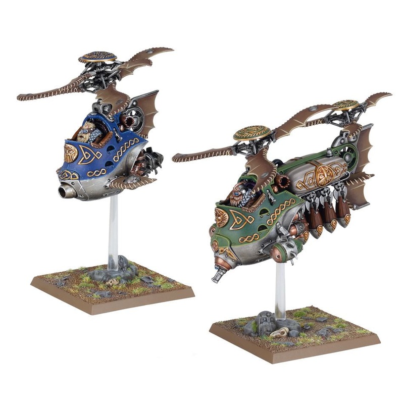 10-13 Dwarven Mountain Holds – Gyrocopters and Gyrobombers