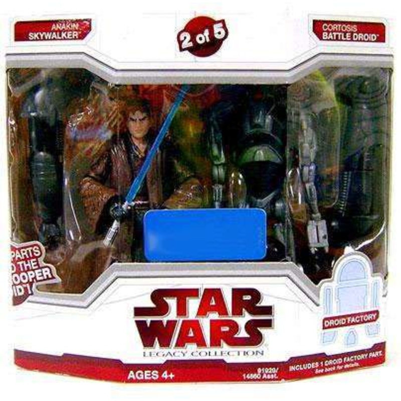 Geonosis Arena Showdown Legacy 2009 Anakin v Cortosus Battle Droid 2of5