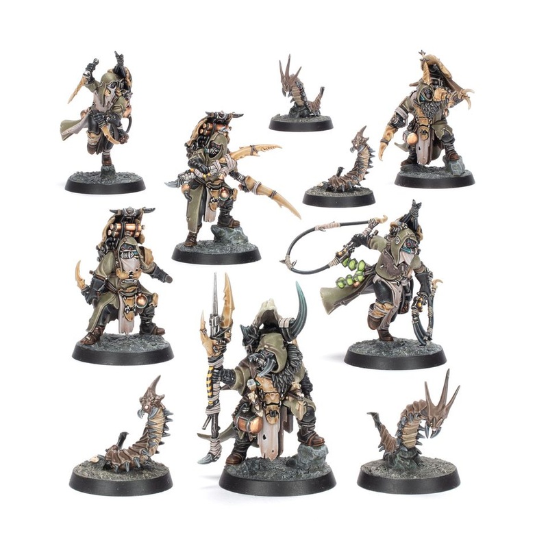 Necromunda – Ash Waste Nomads: Sha’dar Hunters and Arthromite Spinewyrms
