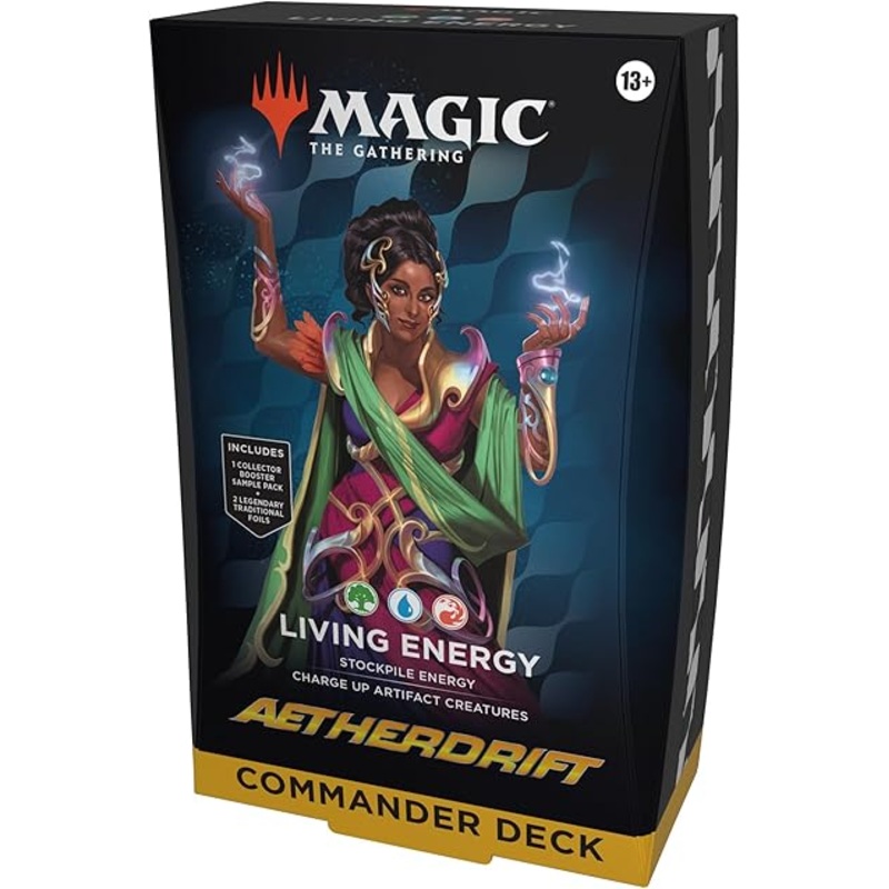 Aetherdrift Commander Deck – Living Energy