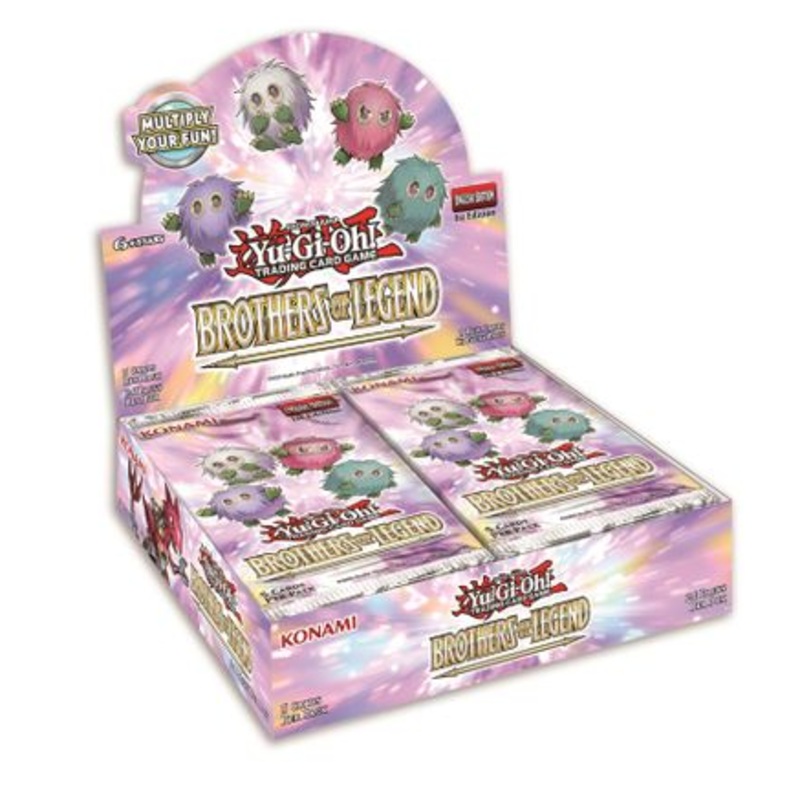 Yugioh Brothers of Legend 2021 Booster Box – 24 Packs of 5 Cards KOI 85517