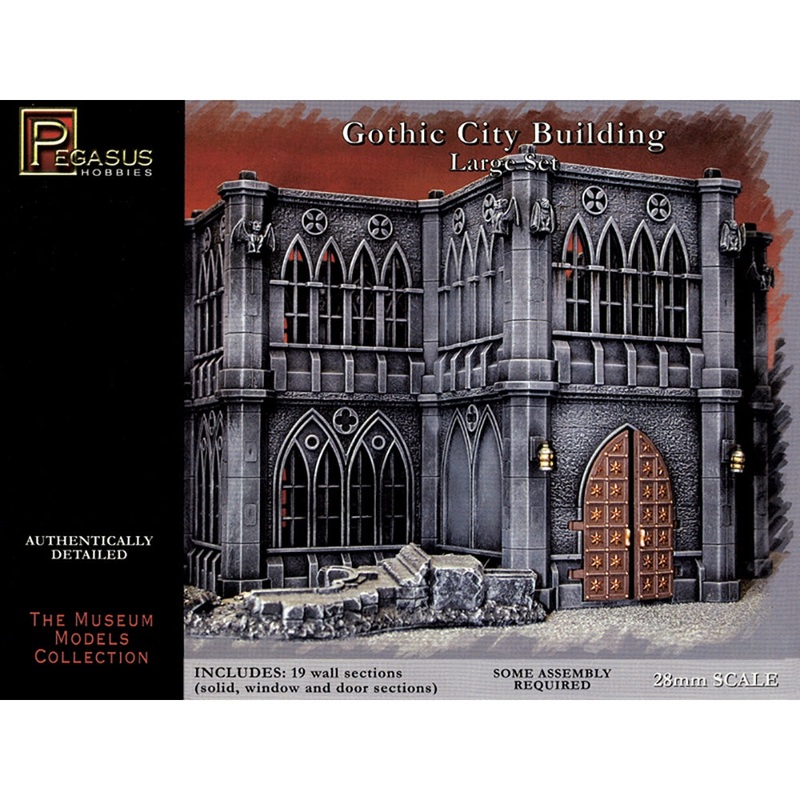 Pegasus Hobbies Gothic City Building Large