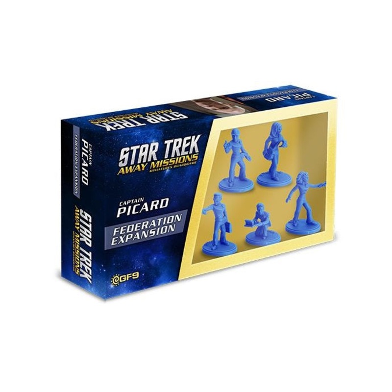 Star Trek Away Teams TNG Federation Away Team: Picard