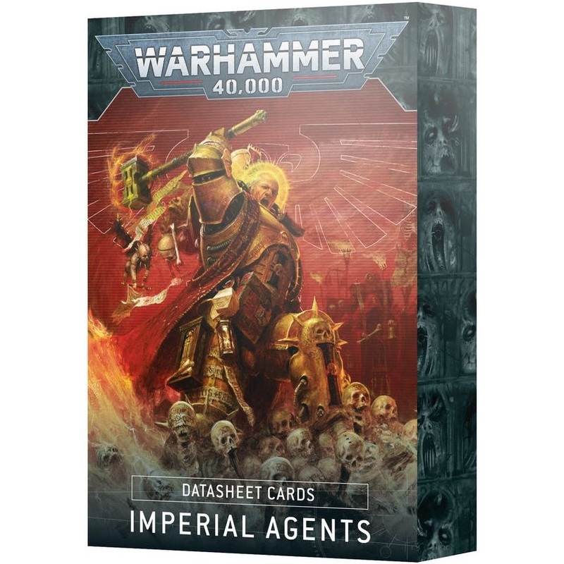 Warhammer 40K Imperial Agents Datasheet Cards