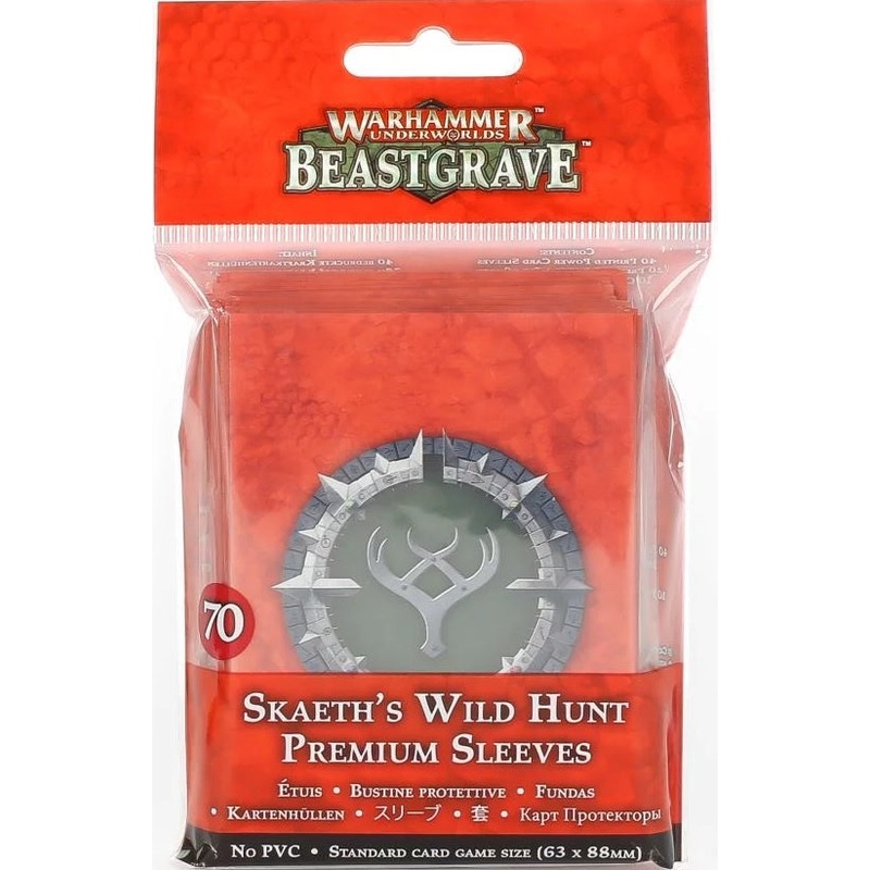 Warhammer Underworlds: Beastgrave  Skaeth’s Wild Hunt Card Sleeves