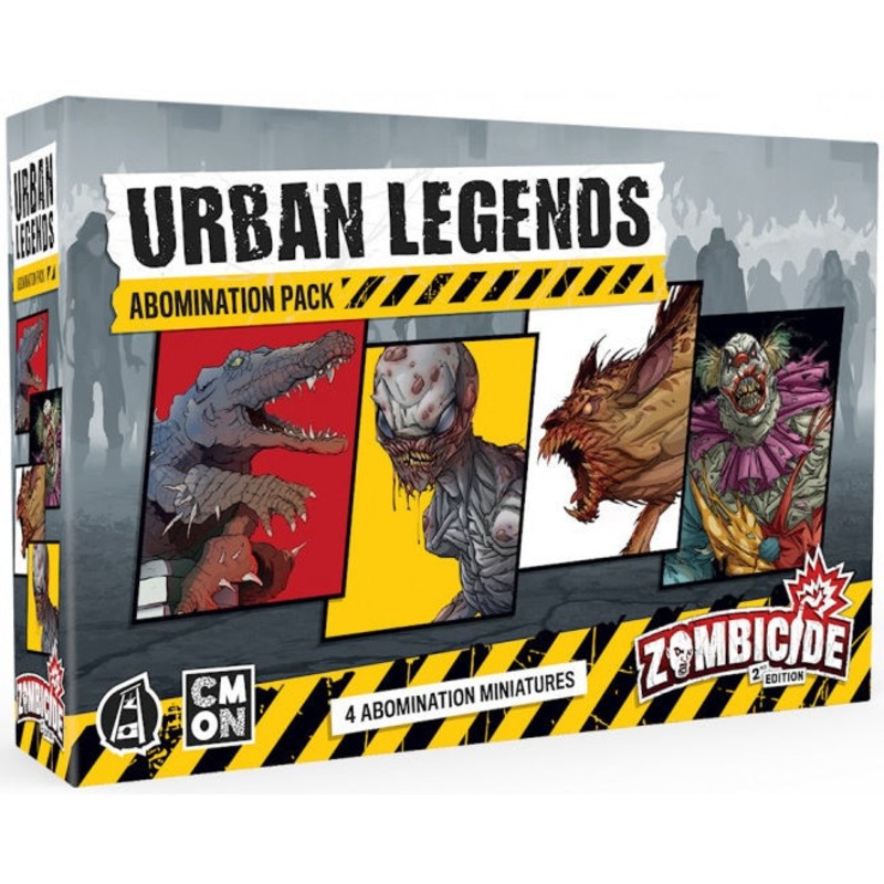 Zombicide Urban Legends Abominations Pack