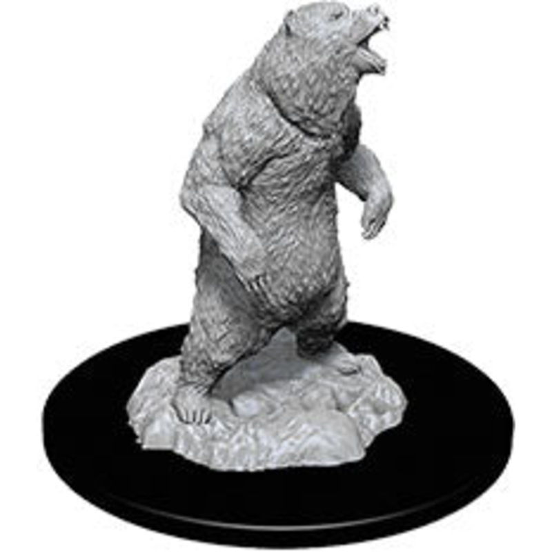 WizKids Deep Cuts Unpainted Miniatures: W7 Grizzly