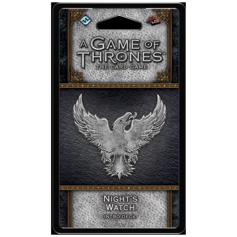 A Game of Thrones: The Card Game (Second Edition) Nights Watch Intro Deck