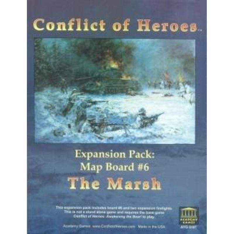 Conflict of Heroes Marsh Expansion 1