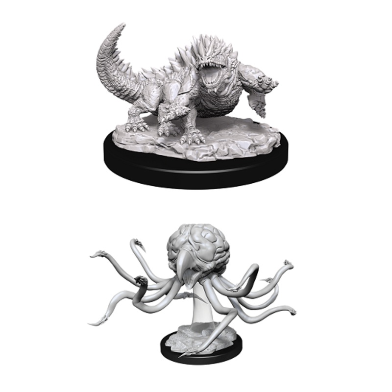 D&D Unpainted Minis: Wave 11: Basilik and Grell