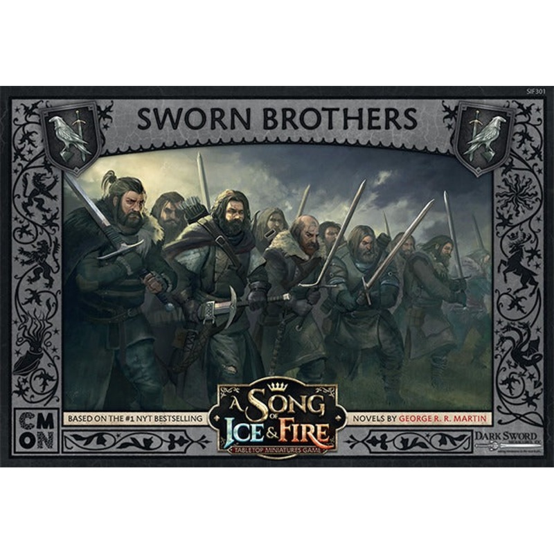 A Song of Ice and Fire Miniatures Game Night’s Watch Sworn Brothers  SIF301