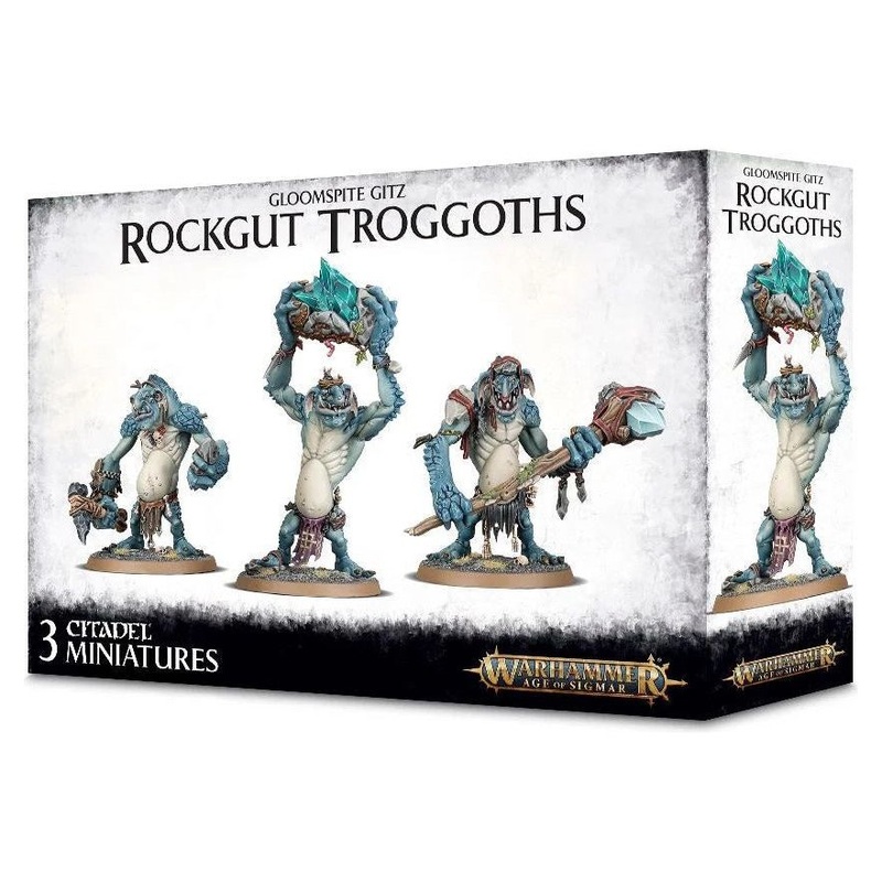 Age of Sigmar – Gloomspite Gitz: Rockgut Troggoths (89-33)