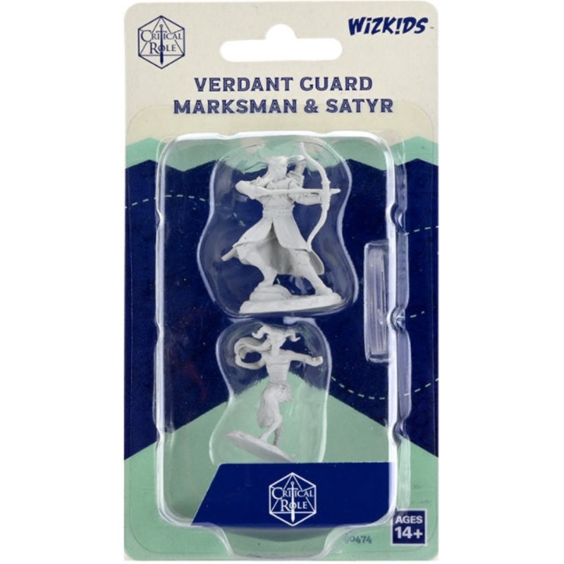 CR Unpainted Minis: Wave 2: Verdant Guard Marksman and Satyr