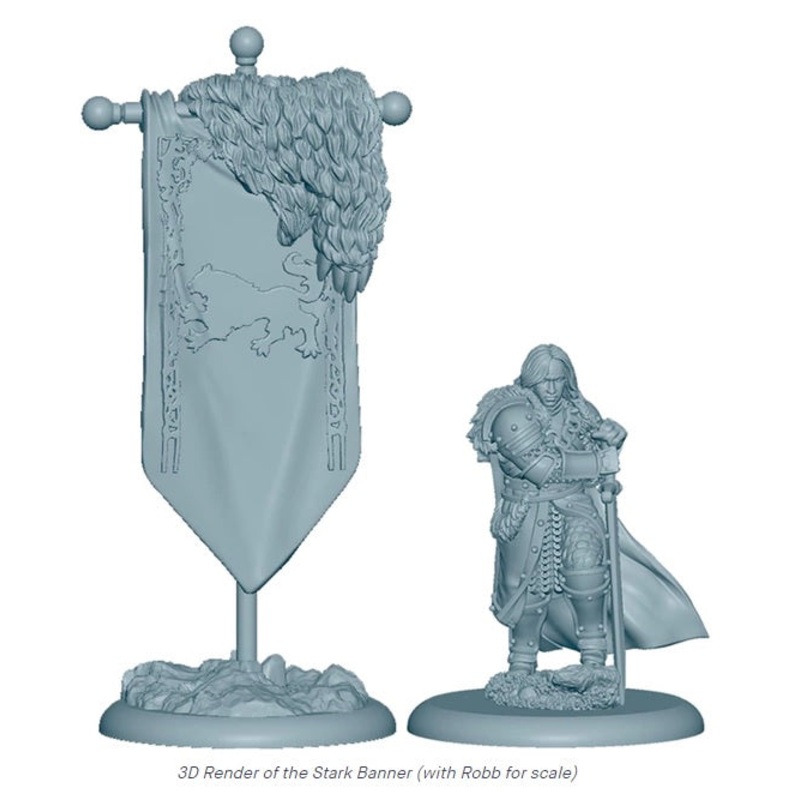 A Song of Ice and Fire Stark Deluxe Activation Banners
