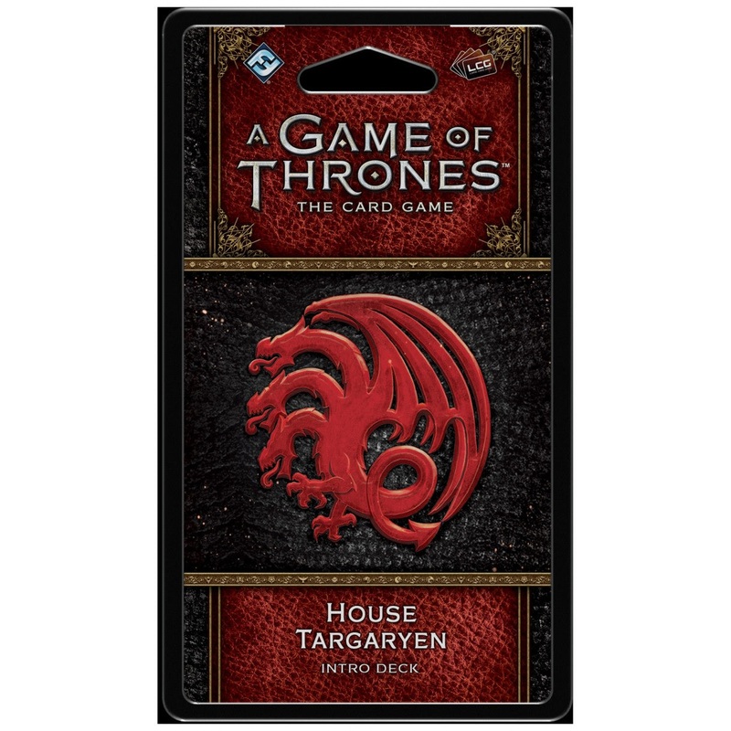 A Game of Thrones: The Card Game (Second Edition) House Targaryen Intro Deck