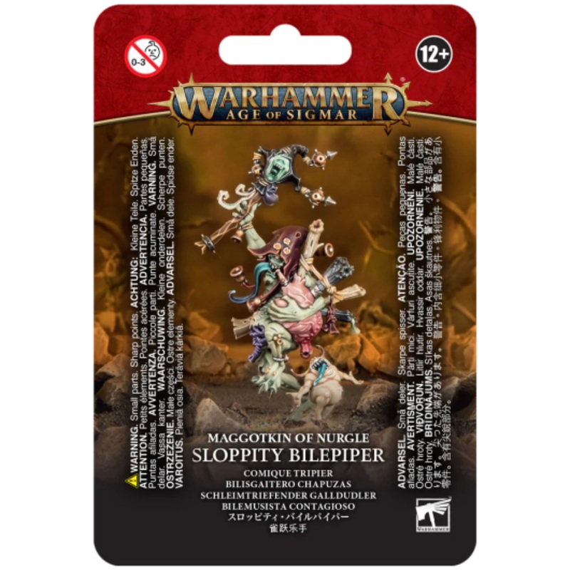 Age of Sigmar – Maggotkin of Nurgle: Sloppity Bilepiper (83-44)