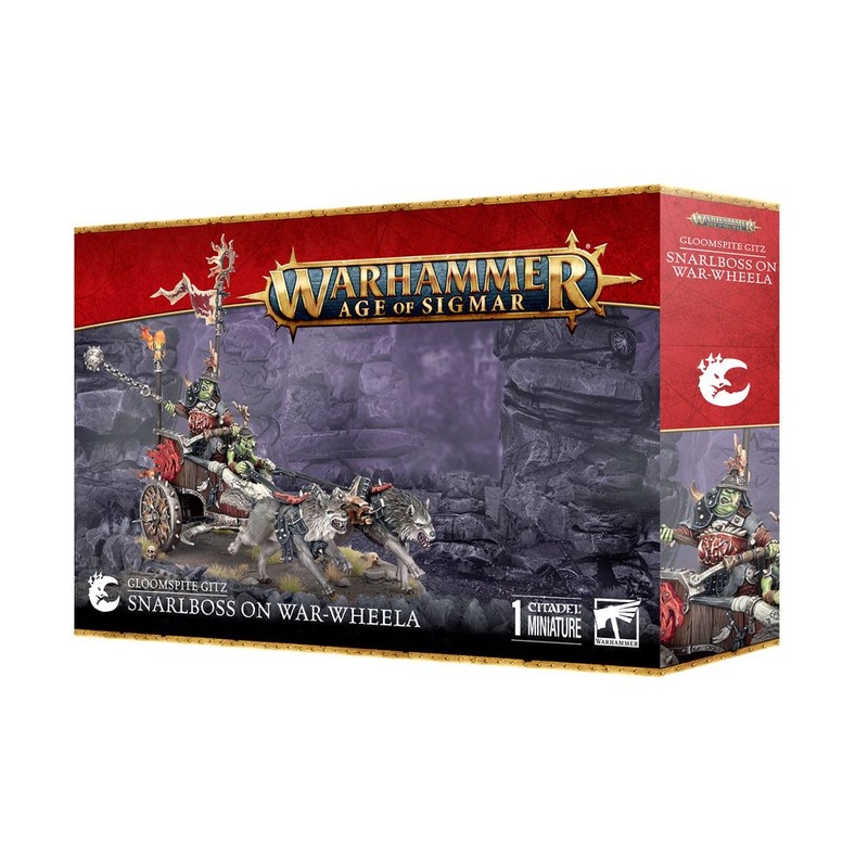 Age of Sigmar – Gloomspite Gitz: Snarlboss On War-Wheela (89-91)
