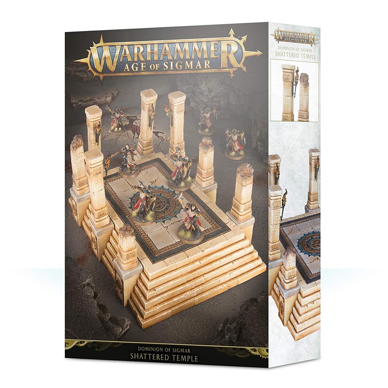 Age of Sigmar Dominion of Sigmar Shattered Temple Terrain 64-83