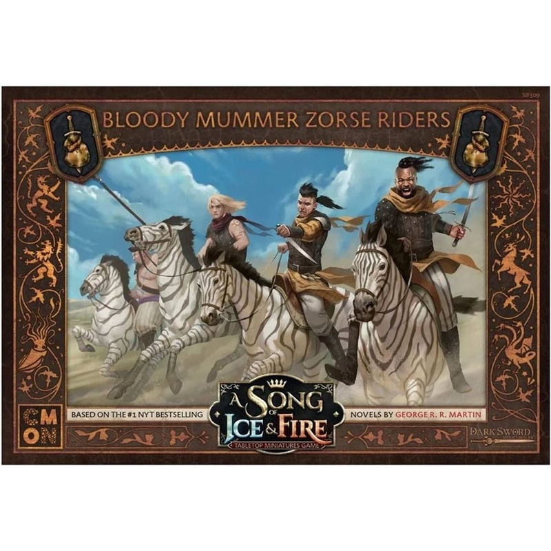 A Song of Ice and Fire TMG Bloody Mummers Zorse Riders