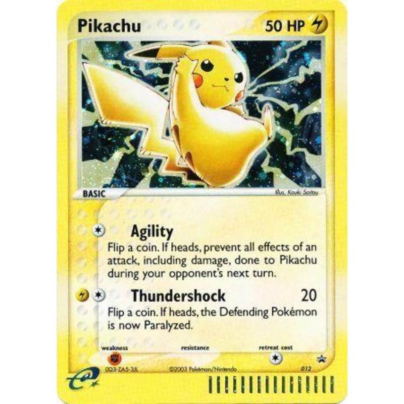Pokemon – Pikachu 012 and Meowth 013 – Sealed