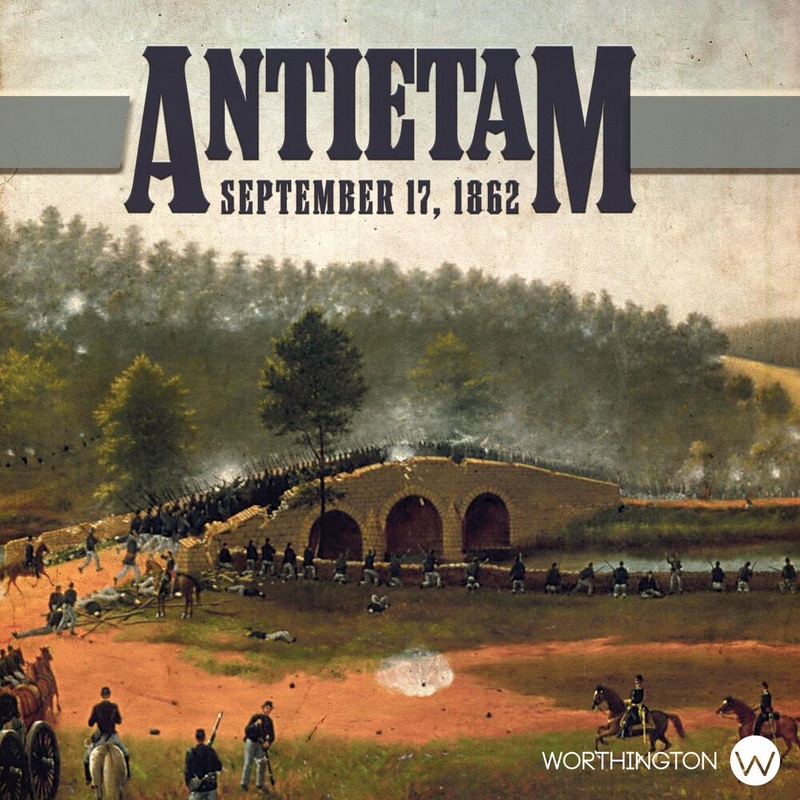 Worthington Games Antietam 1862 Board Game WOG WPUB037