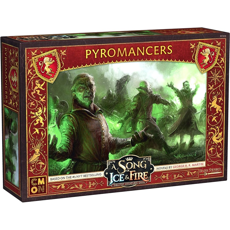 A Song of Ice and Fire Miniatures Game Pyromancers Lannister SIF204