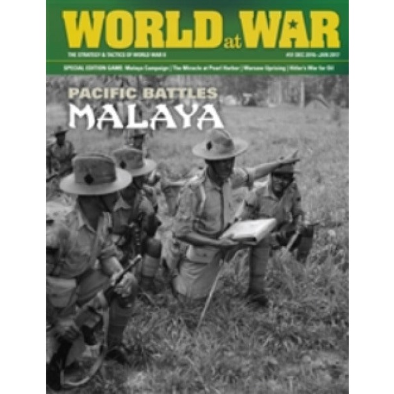 World At War Magazine #51 Pacific Battles Malaya Decision Games