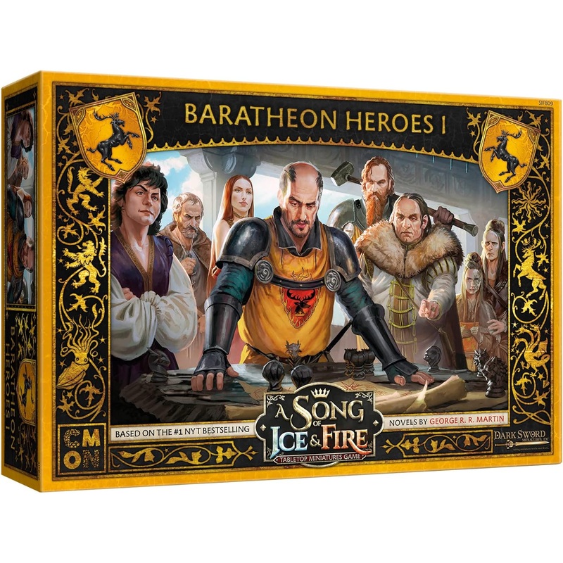 A Song of Ice and Fire Miniatures Game SIF809 Baratheon Heroes I