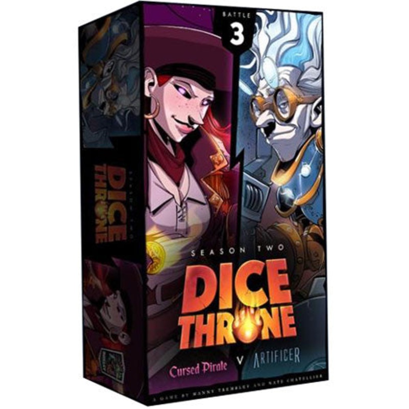Dice Throne: Season 2  – Box 3 – Cursed Pirate vs Artificer