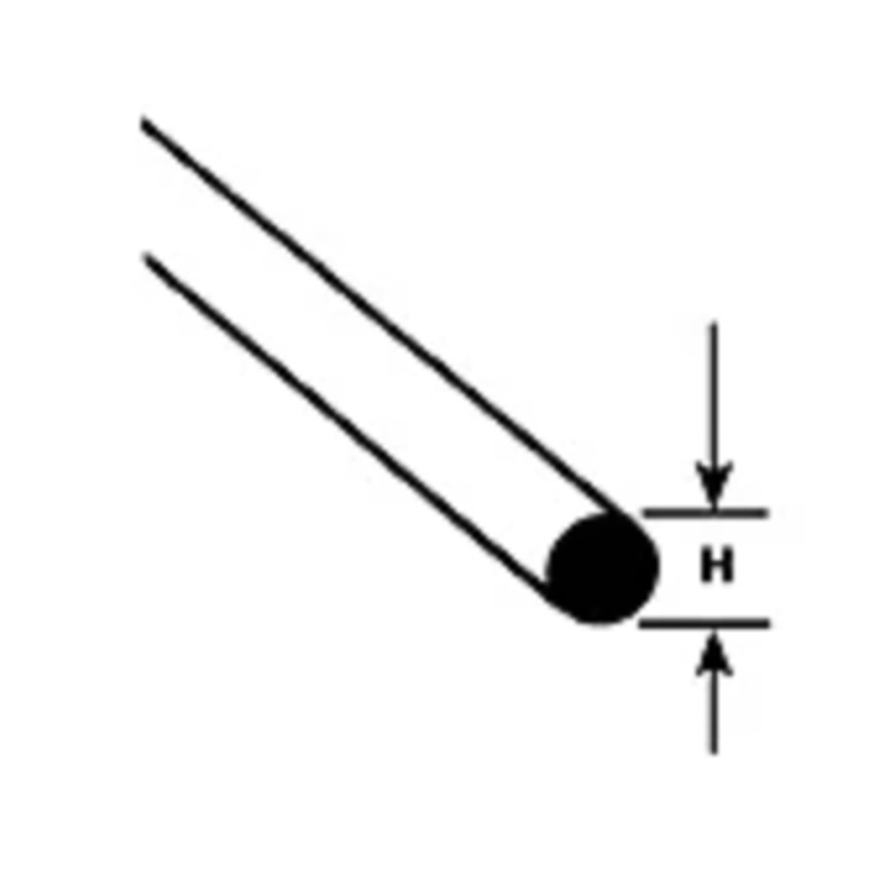 .060 ROUND STYRENE ROD 90858 (MR-60 / pack of 10)