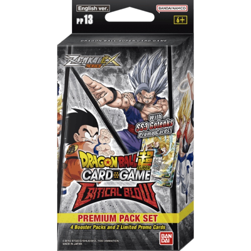Dragon Ball Super | Critical Blow – Premium Pack
