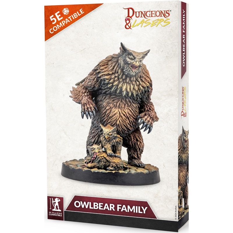 Dungeons and Lasers: Owlbear Family