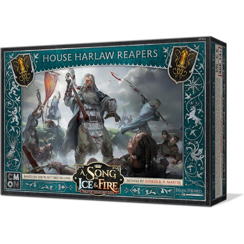 A Song of Ice & Fire Greyjoy House Harlaw Reaper SIF905 Cool Mini or Not