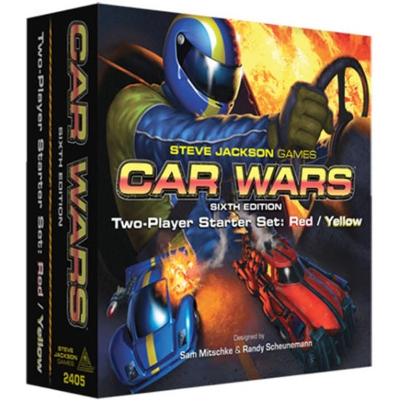Car Wars (Sixth Edition) Two Player Starter Set: Red/Yellow