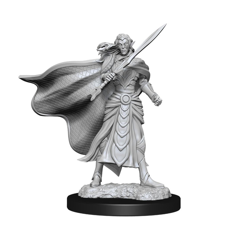 MTG Unpainted Minis: Wave 2: Elf Fighter/ Elf Cleric