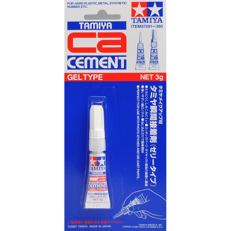 Tamiya | Extra-Thin Cement Gel Type (3g)