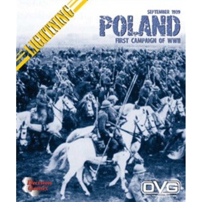 Decision Games Lightning: The War on Poland Card Game DCG 1508